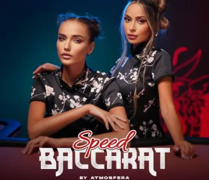 Speed Baccarat slot visual from Atmosfera available on eurobetit.org