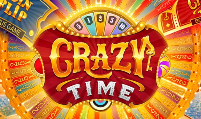 Crazy Time logo – Live Shows by Evolution at Eurobet