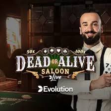 Dead or Alive: Saloon logo by Evolution Eurobet