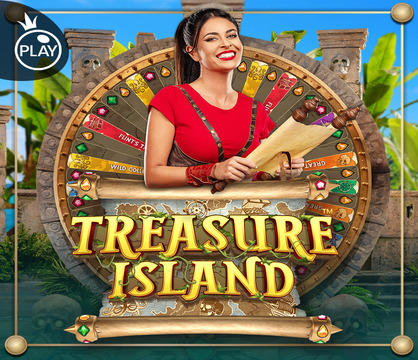 Official Live Shows logo: Treasure Island by Pragmatic Play at Eurobet