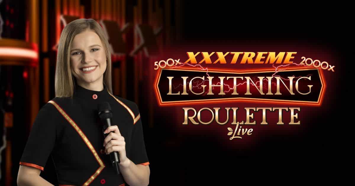 XXXtreme Lightning Roulette logo by Pragmatic Play at Eurobet